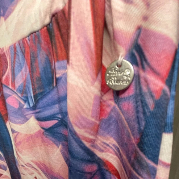 Apple Bottoms Colorful Leggings Womens Size 1X Stretchy Yoga Workout Pants - Picture 3 of 6